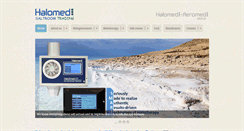 Desktop Screenshot of halomedsaltroom.com